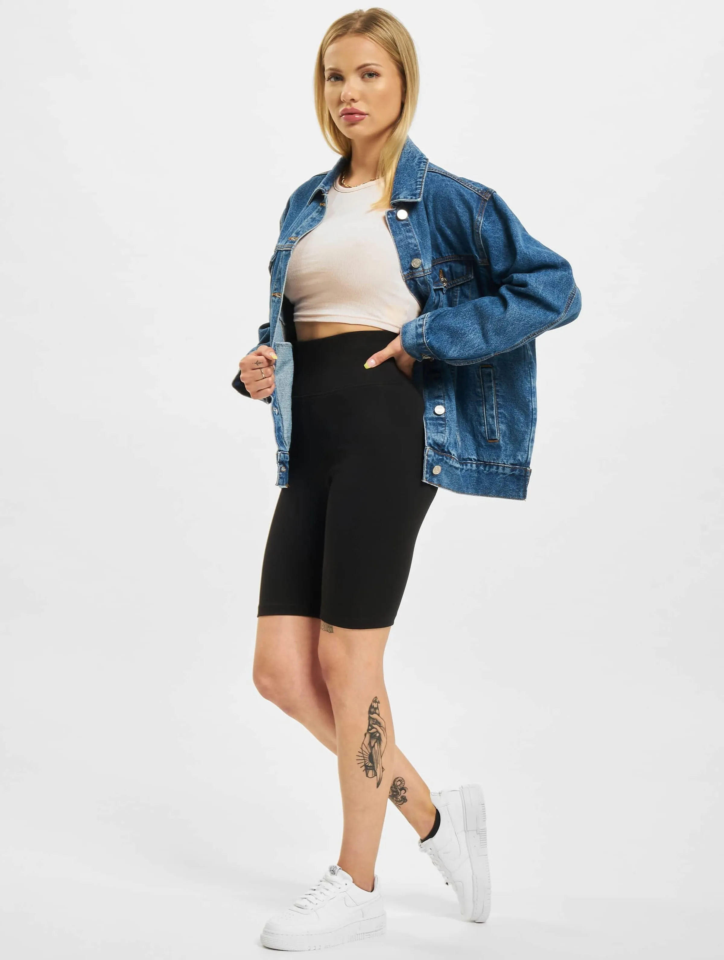 URBAN CLASSICS LADIES HIGH WAIST CYCLE 2PACK