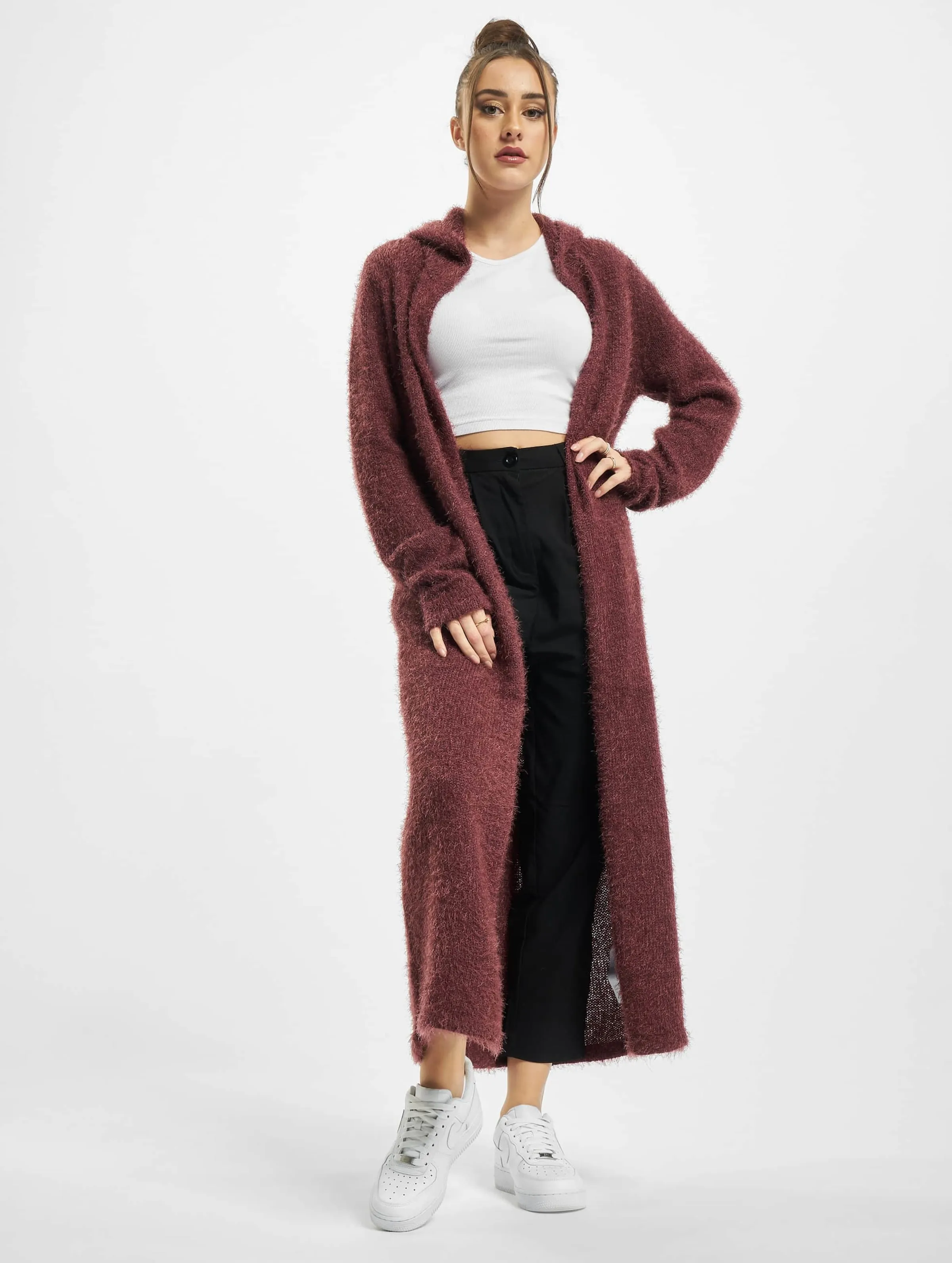 Urban Classics Ladies Hooded Feather
