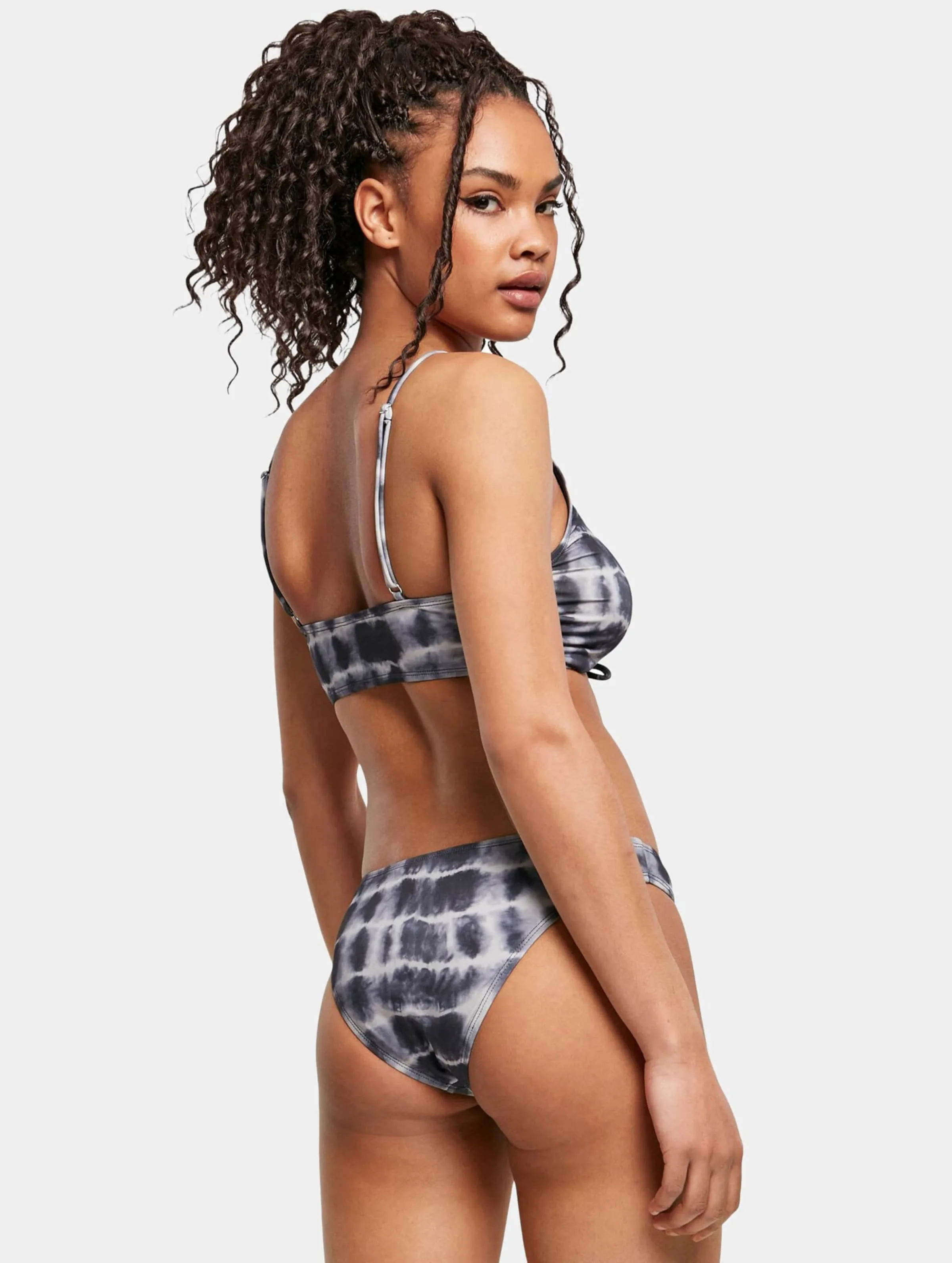 Urban Classics Ladies Lace Up Tie Dye