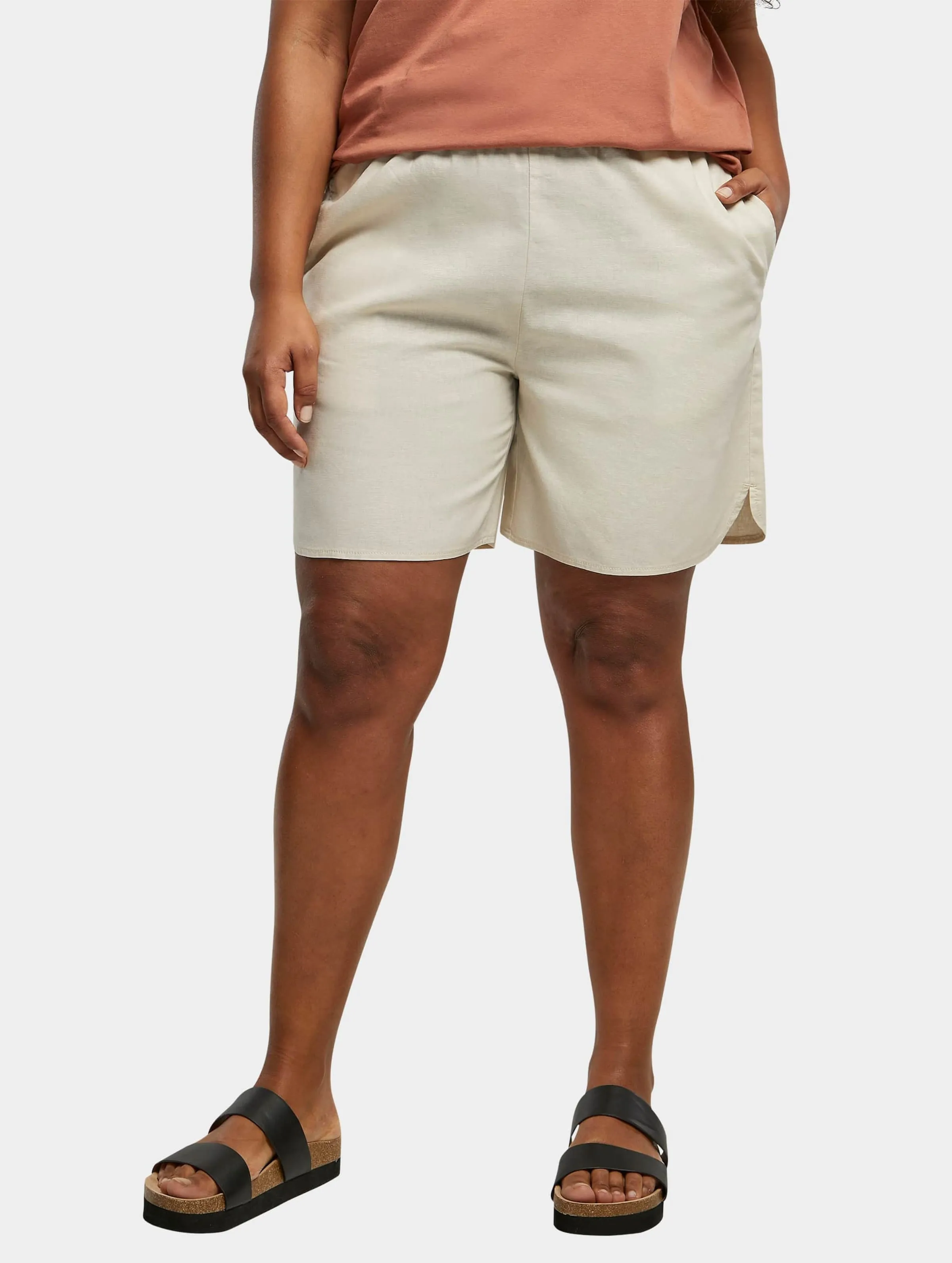 Urban Classics Ladies Linen Mixed
