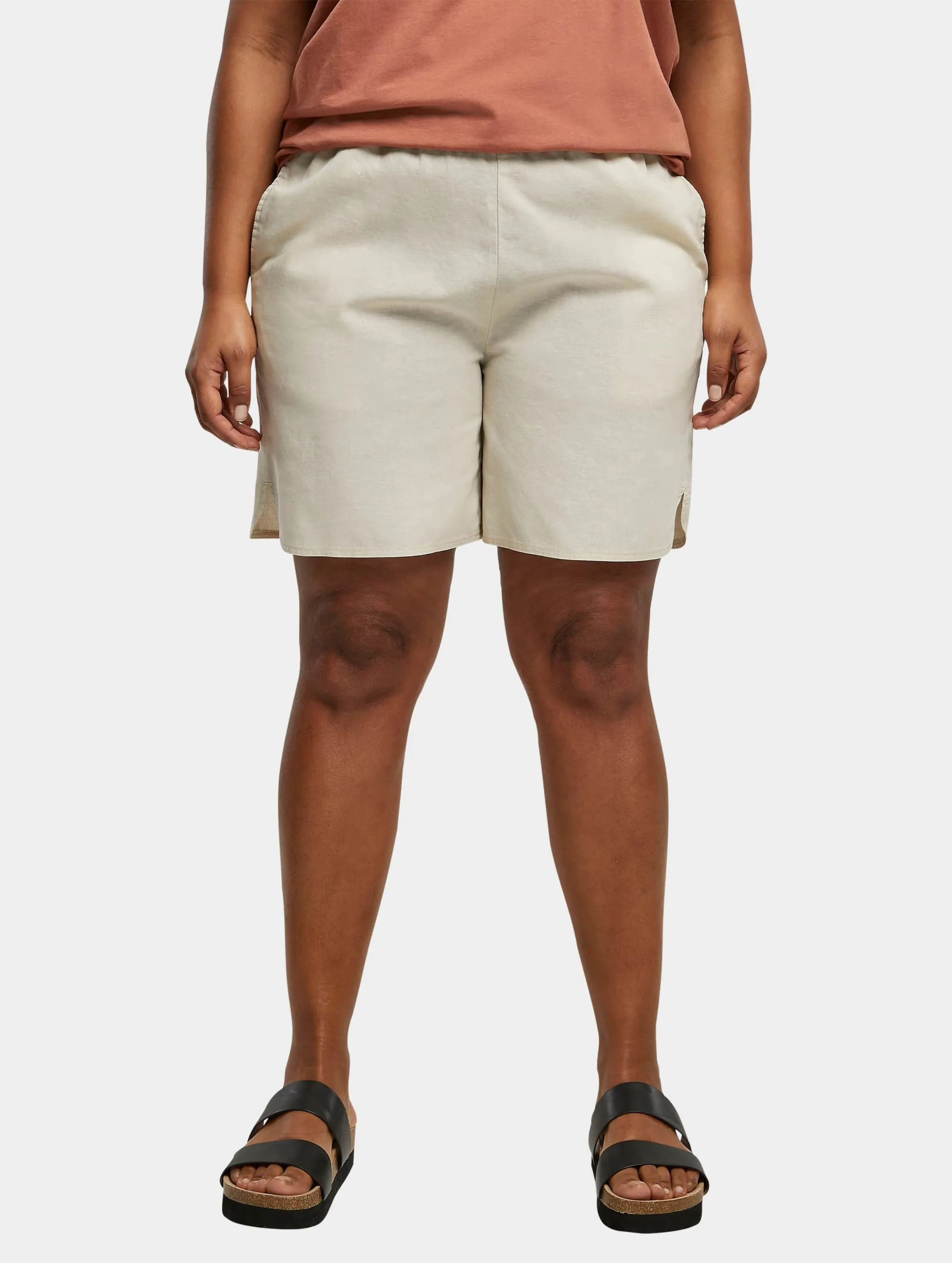 Urban Classics Ladies Linen Mixed