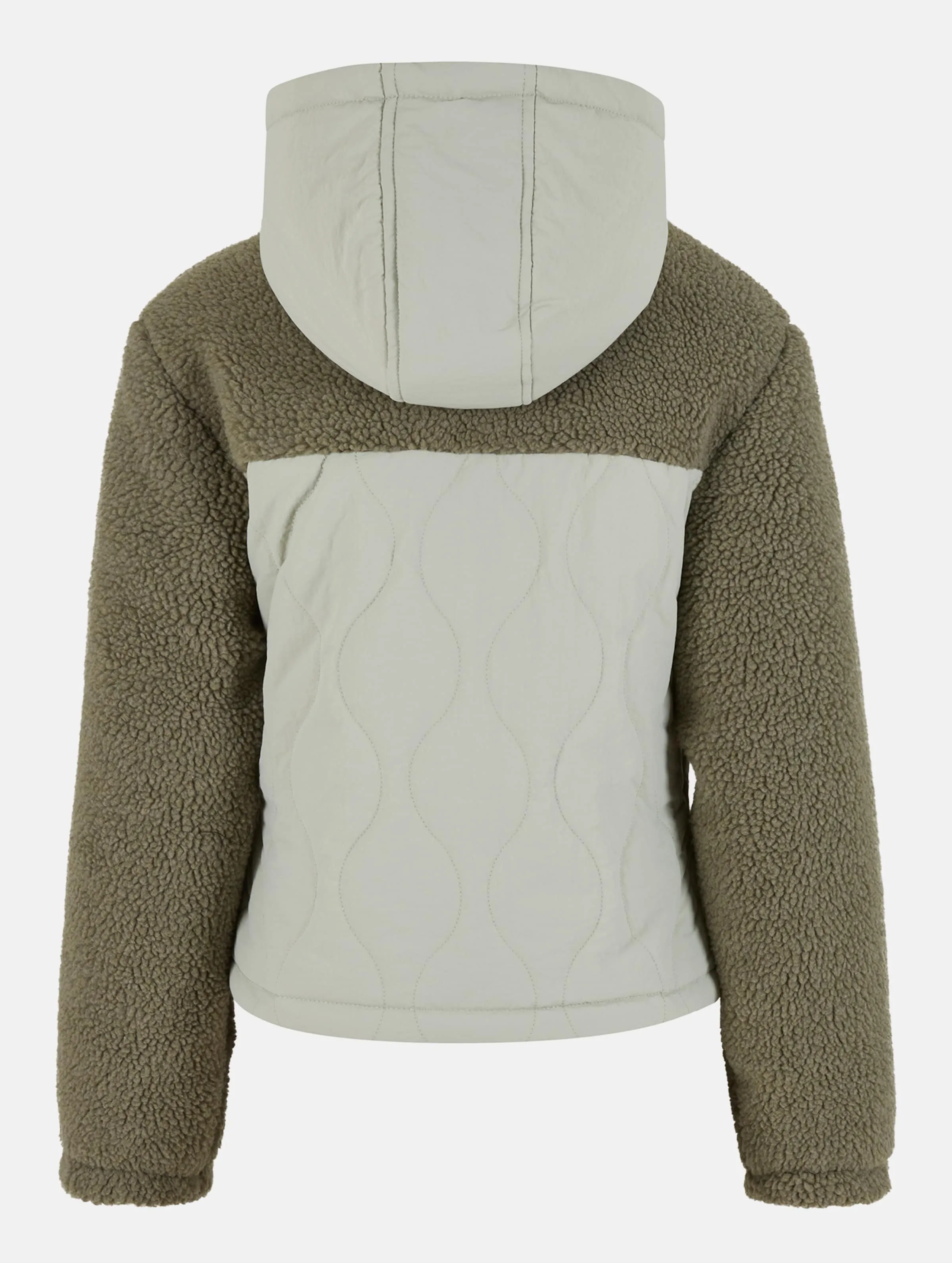 Urban Classics Ladies Sherpa Crinkle Nylon Mix
