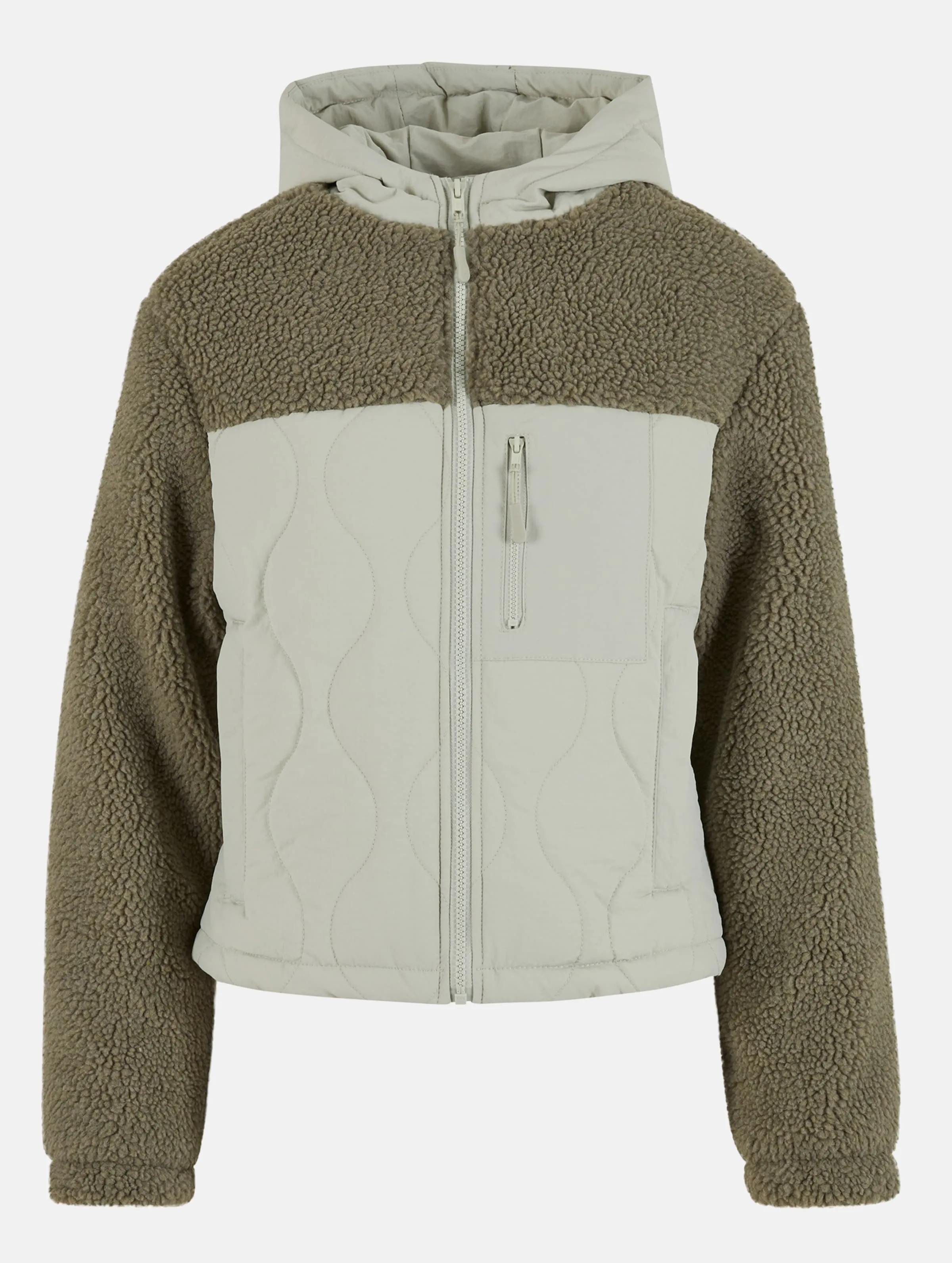 Urban Classics Ladies Sherpa Crinkle Nylon Mix