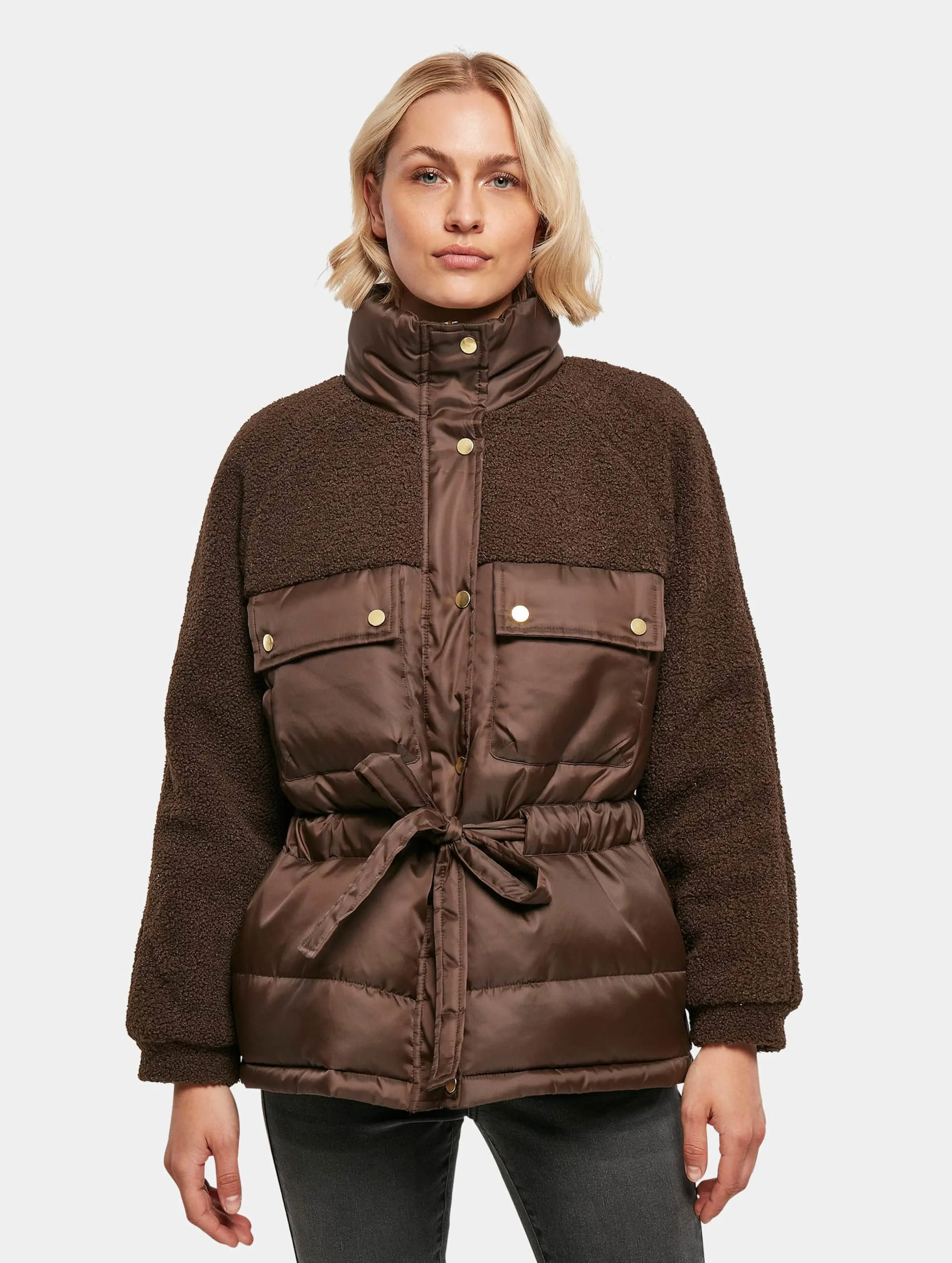 Urban Classics Ladies Sherpa Mix