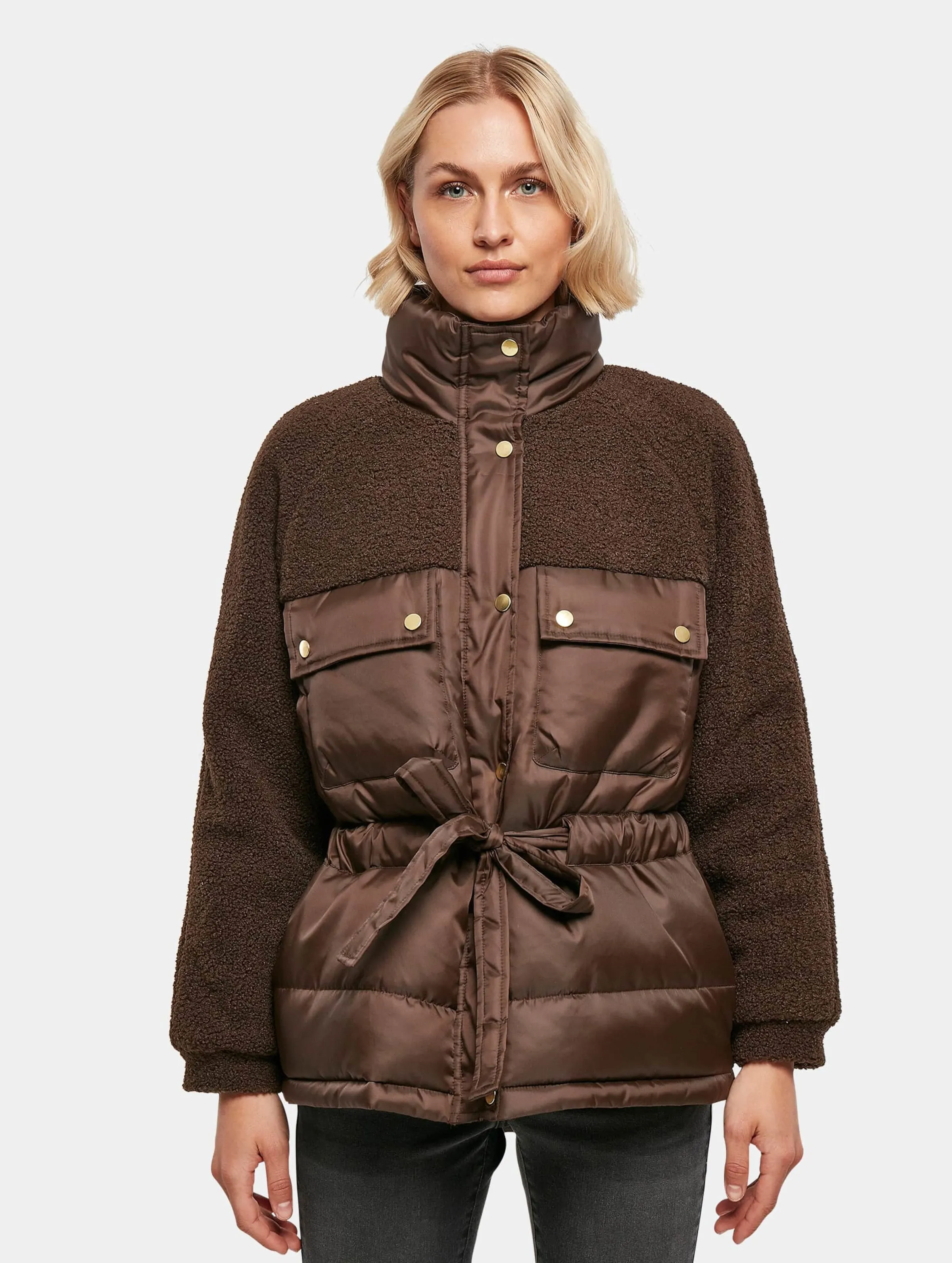 Urban Classics Ladies Sherpa Mix