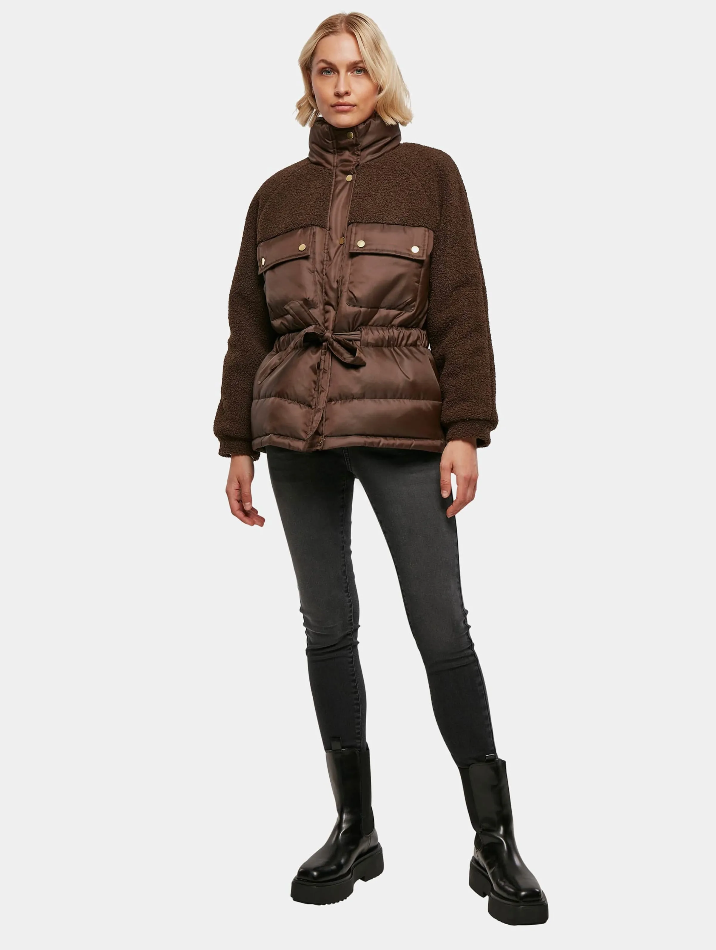 Urban Classics Ladies Sherpa Mix