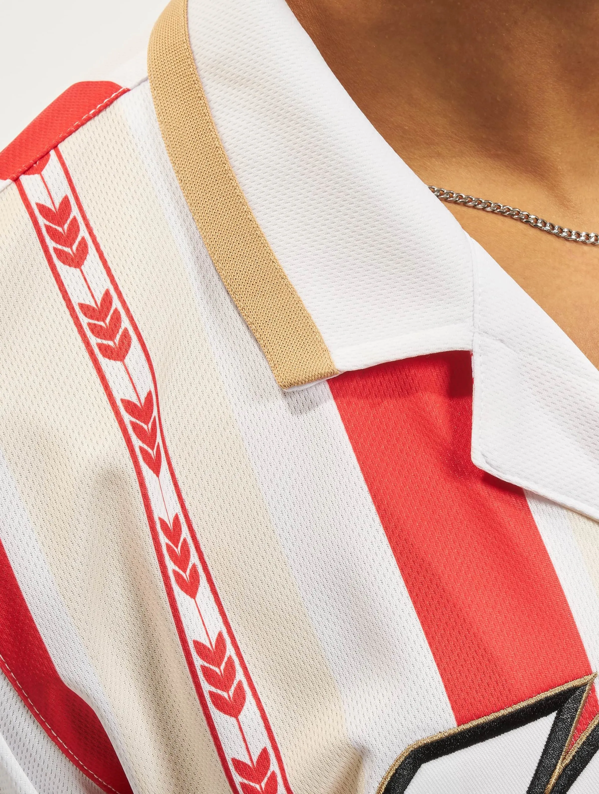 Varsity Block Stripe Baseball Shirt