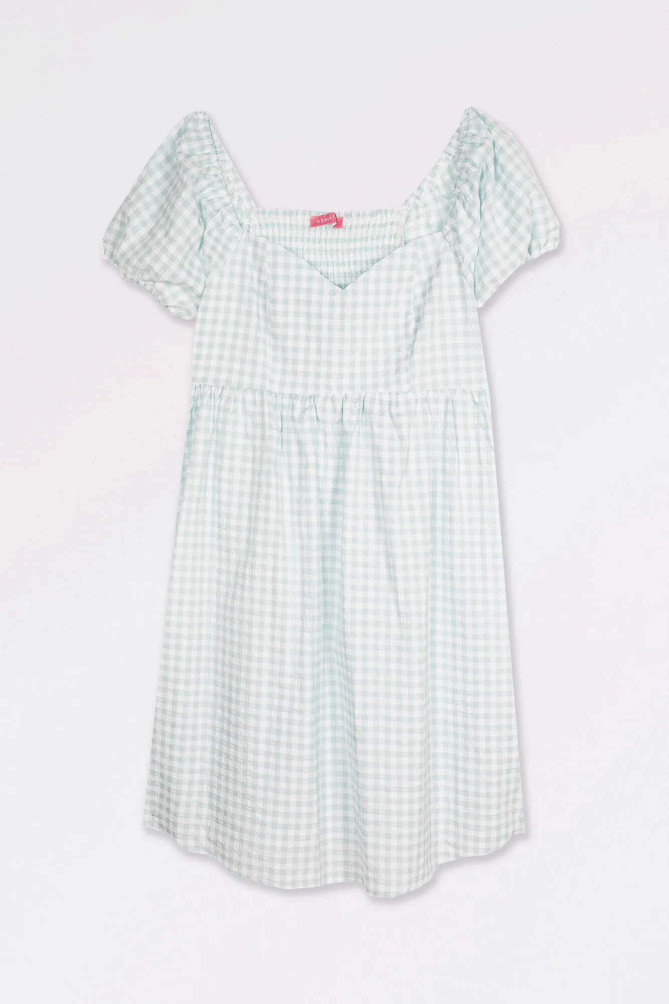 Vestido premamá cuadros vichi