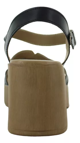 Vitalia Sandalia Plataforma Tacon Ancho Elegante Mujer 89112