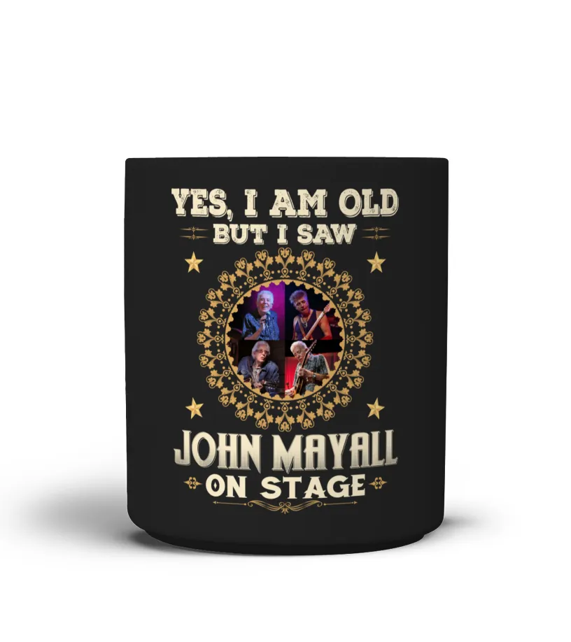YES, I AM OLD BUT I SAW JOHN MAYALL ON STAGE Taza