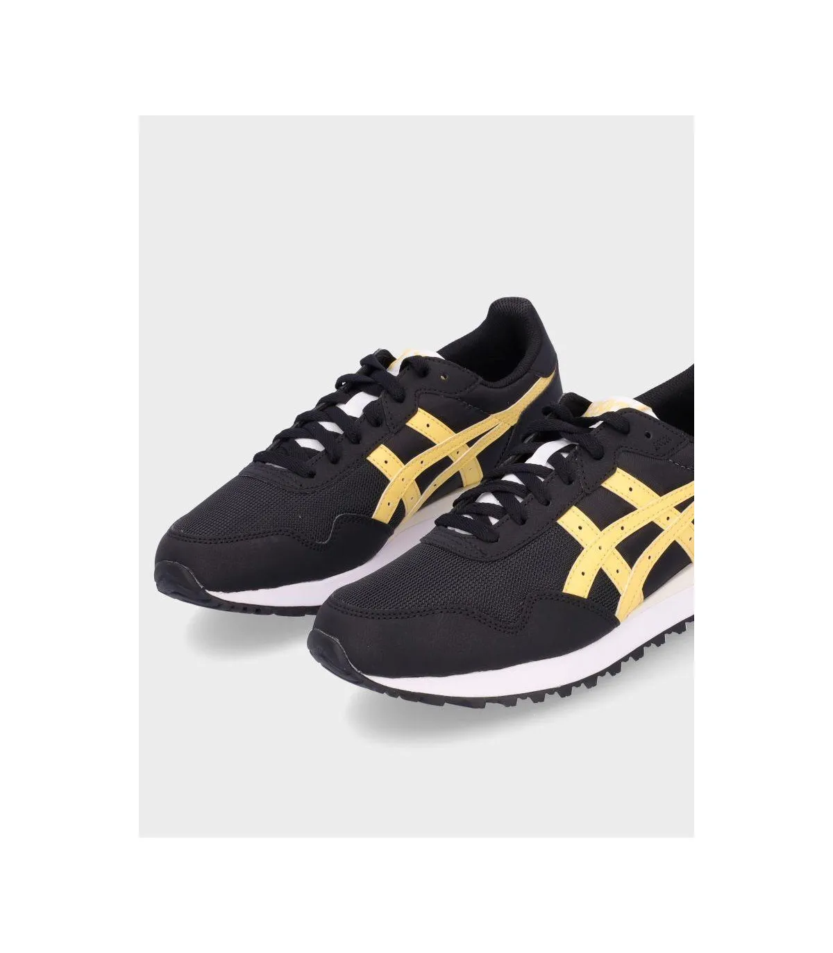ZAPATILLA ASICS TIGER RUNNER BLACK/FADED YELLOW