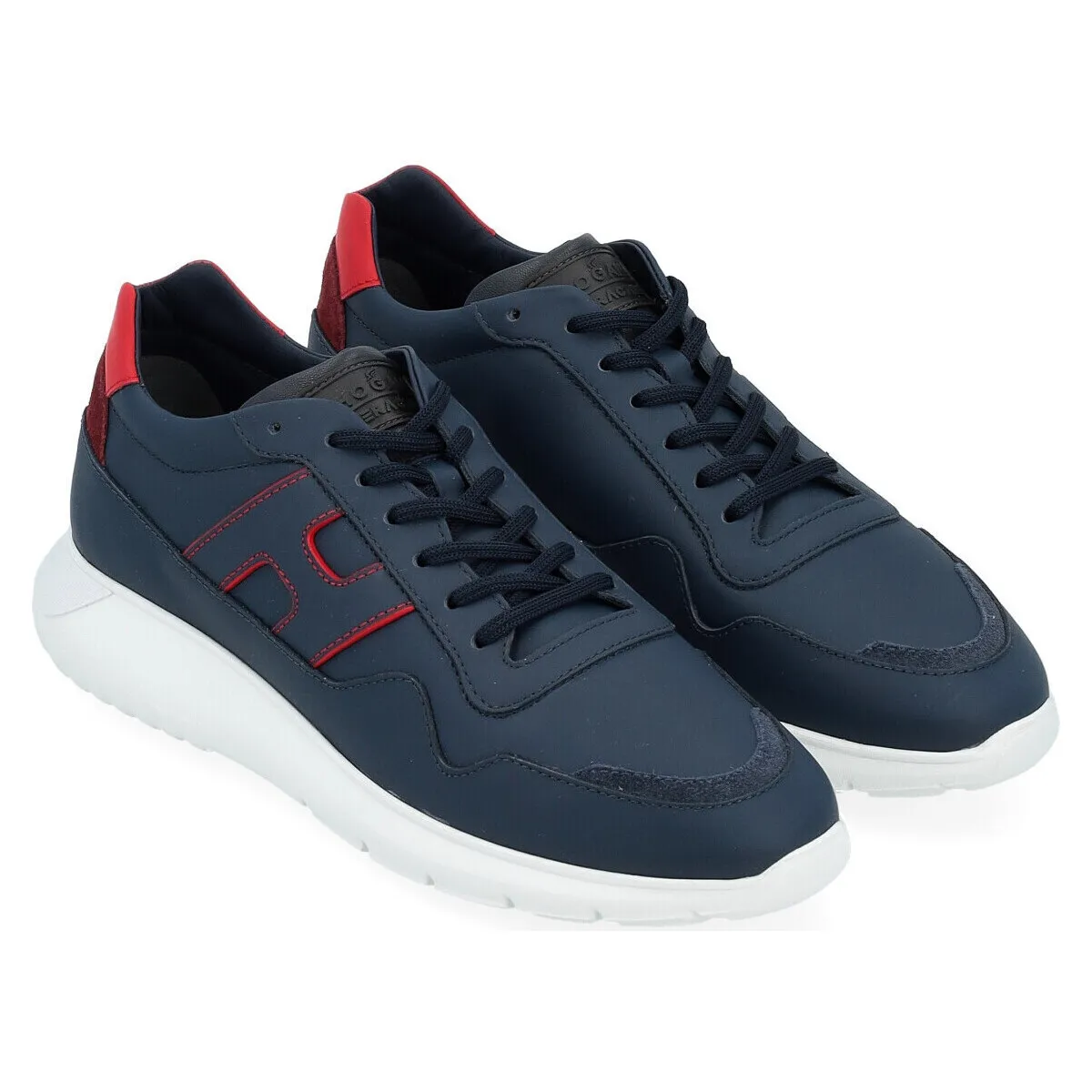Zapatilla  Azul y rojo interactivos