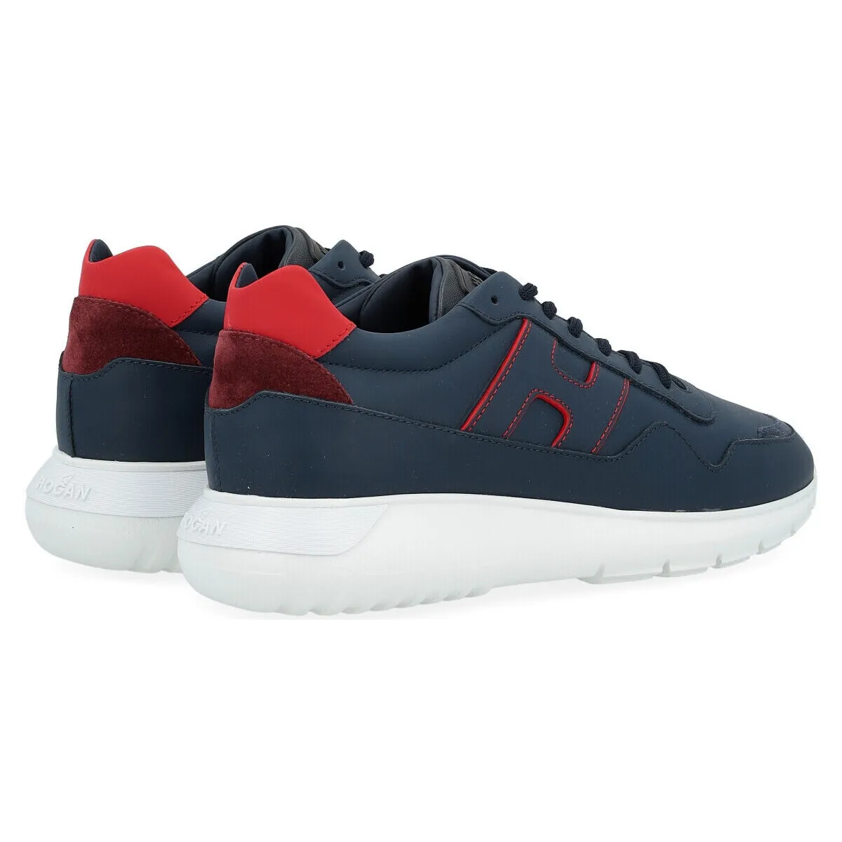 Zapatilla  Azul y rojo interactivos
