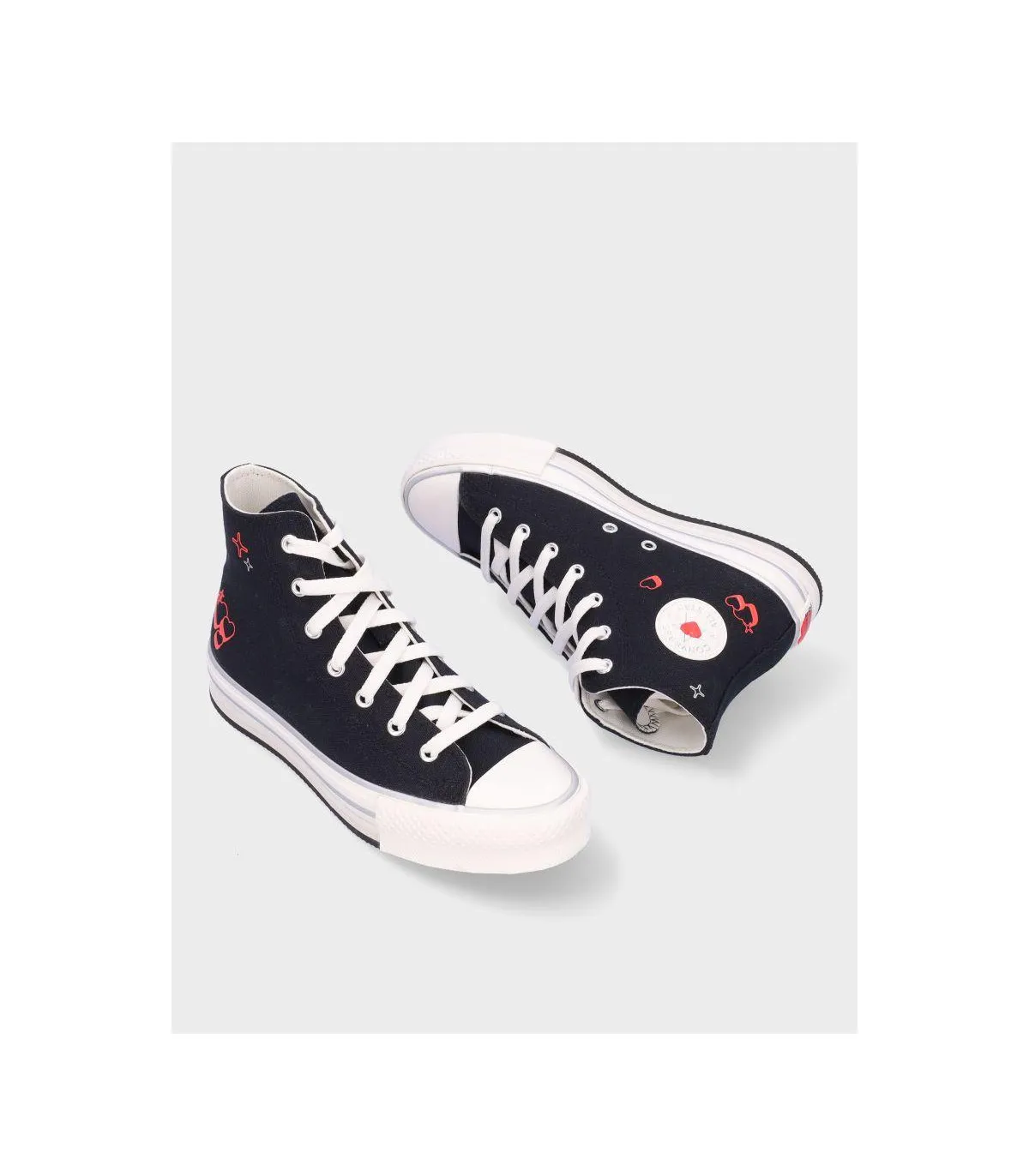ZAPATILLA CONVERSE EVA LIFT BLACK VINTAGE WHITE