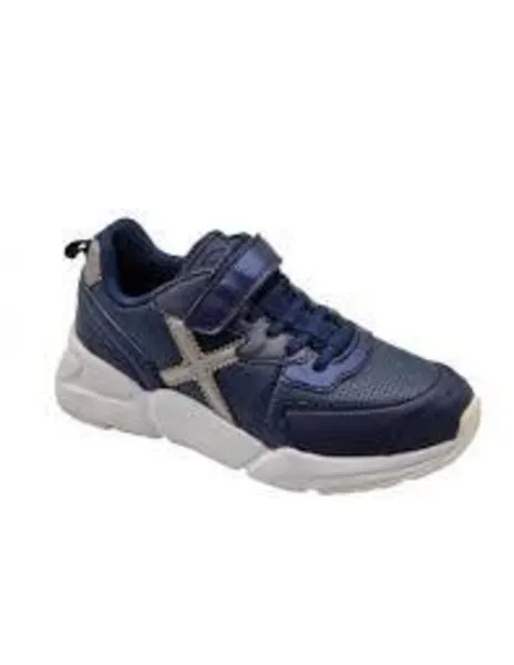Zapatilla Infantil Munich Minitrack Azul
