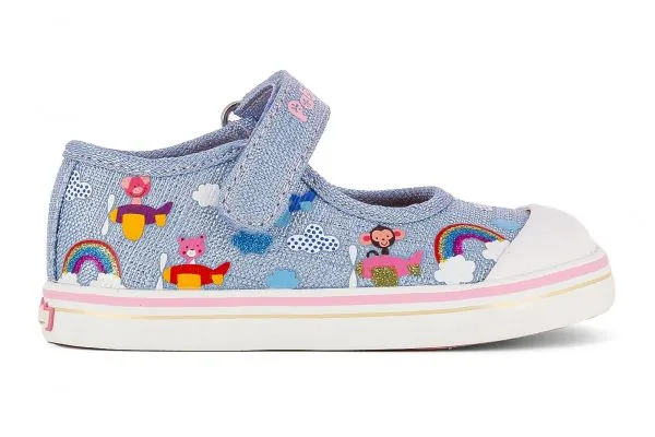 ZAPATILLA NIA PABLOSKY AZUL 966810