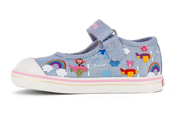 ZAPATILLA NIA PABLOSKY AZUL 966810