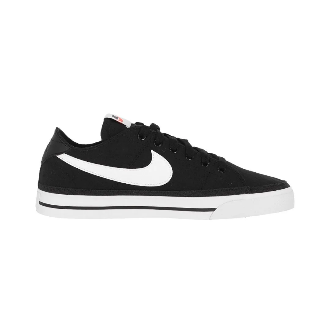 Zapatilla Nike Court Legacy Canvas Black/White