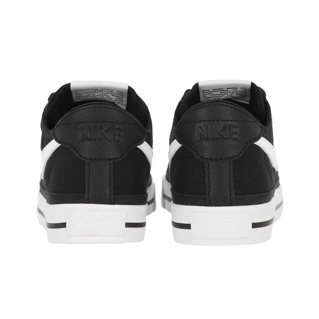 Zapatilla Nike Court Legacy Canvas Black/White