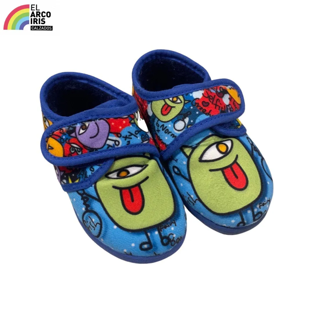 ZAPATILLA NIO CASA 100 AZUL
