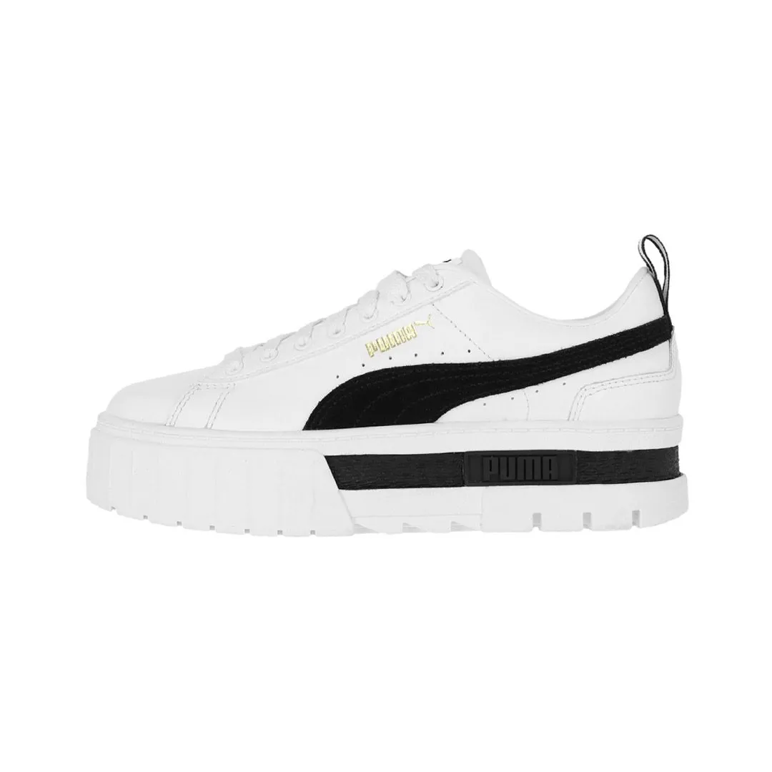 Zapatilla Puma Wmns Mayze Leather Black/White