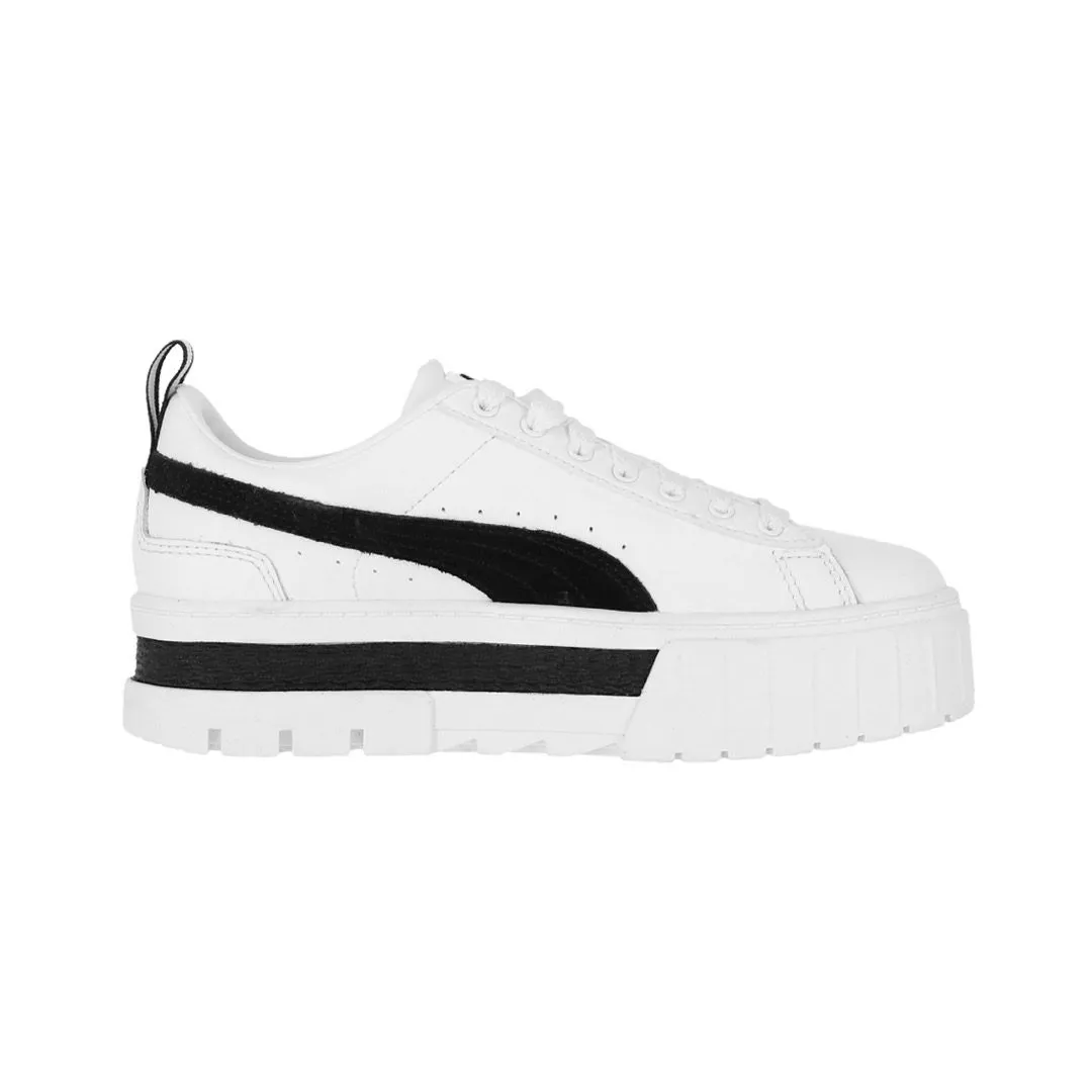 Zapatilla Puma Wmns Mayze Leather Black/White