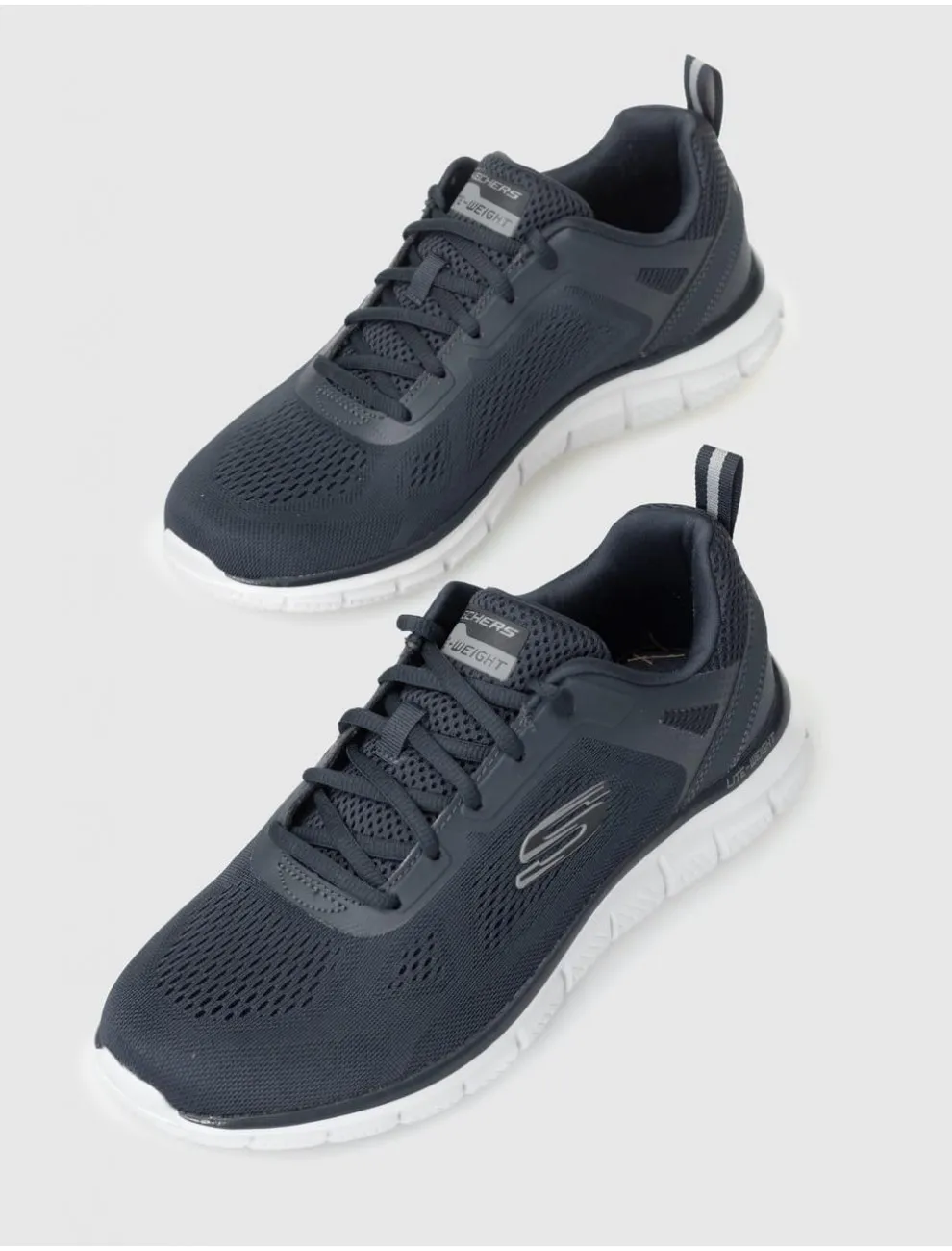 ZAPATILLA SKECHERS TRACK  BROADER AZUL