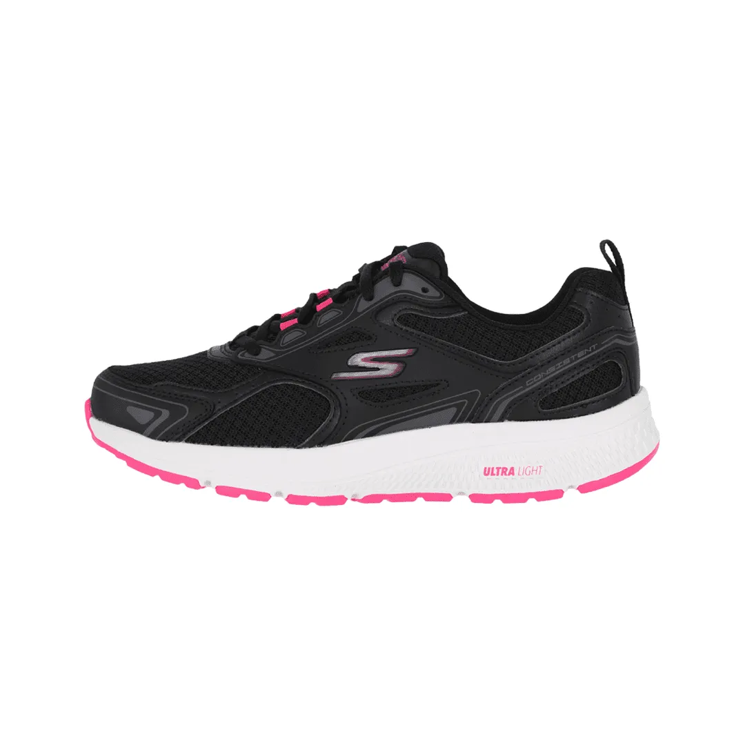 Zapatilla Skechers Wmns Gorun Consistent Black/Pink