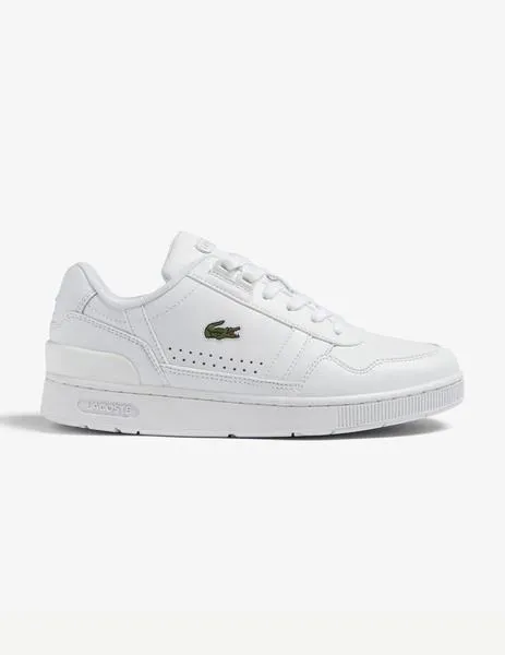ZAPATILLAS BLANCAS LACOSTE TCLIP EN PIEL