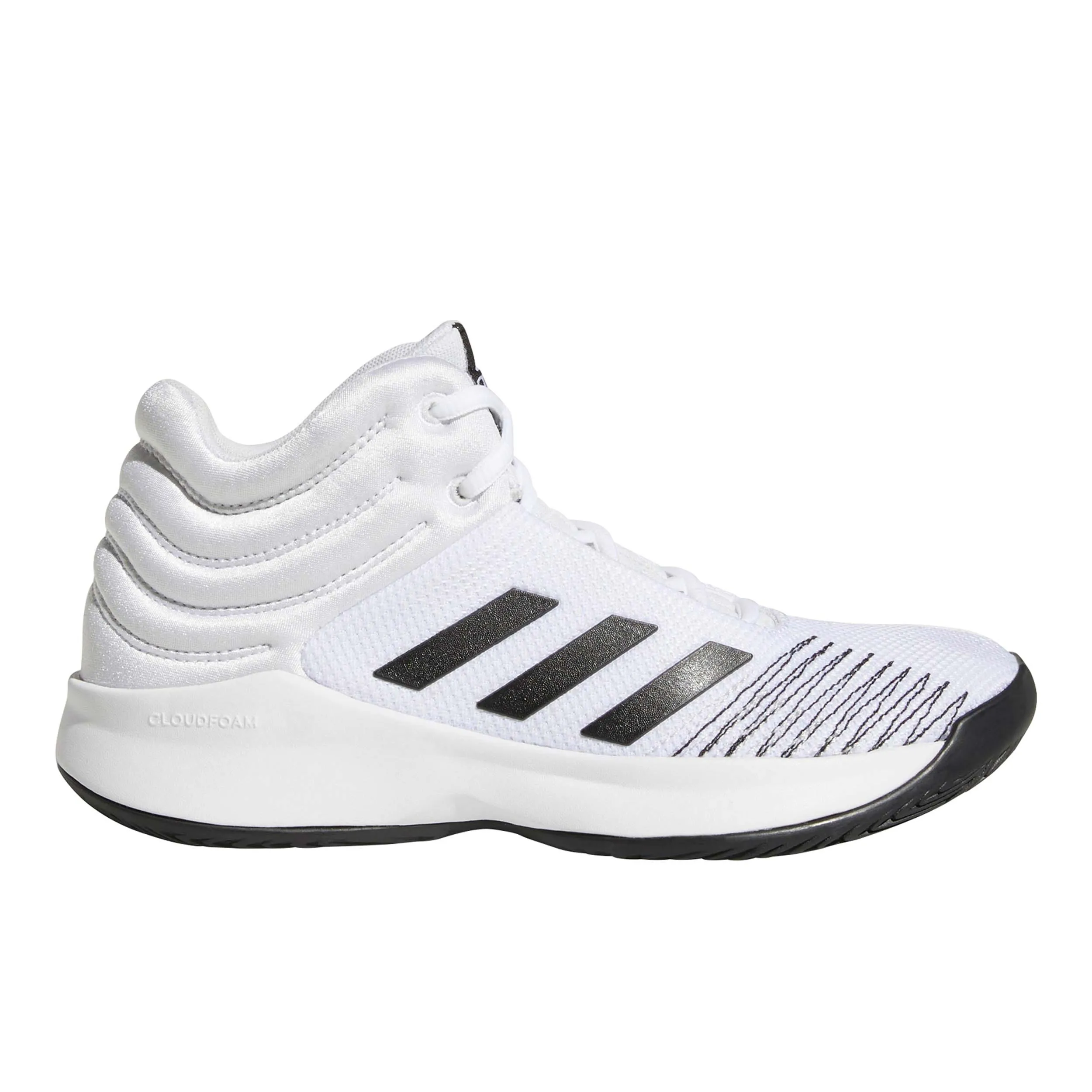Zapatillas Básquetbol Niño Adidas Pro Spark Blanca