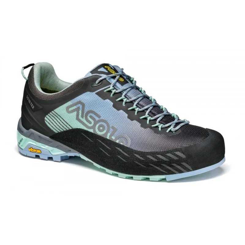 Zapatillas de aproximación para mujer Asolo Eldo GV (Brook Green/Blue Fog)