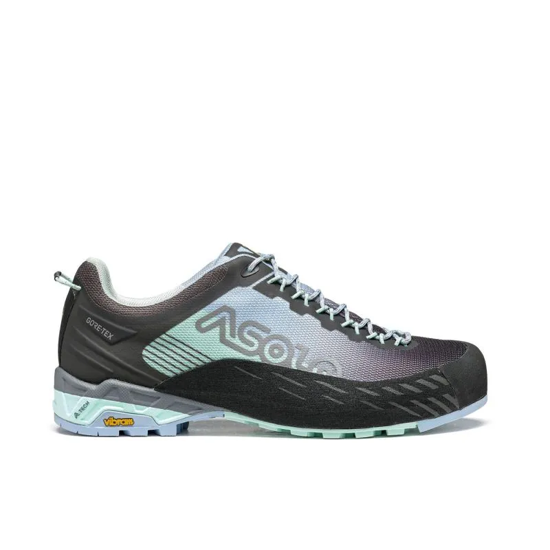 Zapatillas de aproximación para mujer Asolo Eldo GV (Brook Green/Blue Fog)