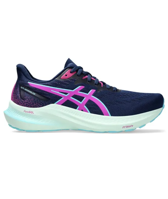 ZAPATILLAS DE RUNNING ASICS GT2000 12 MUJER AZUL