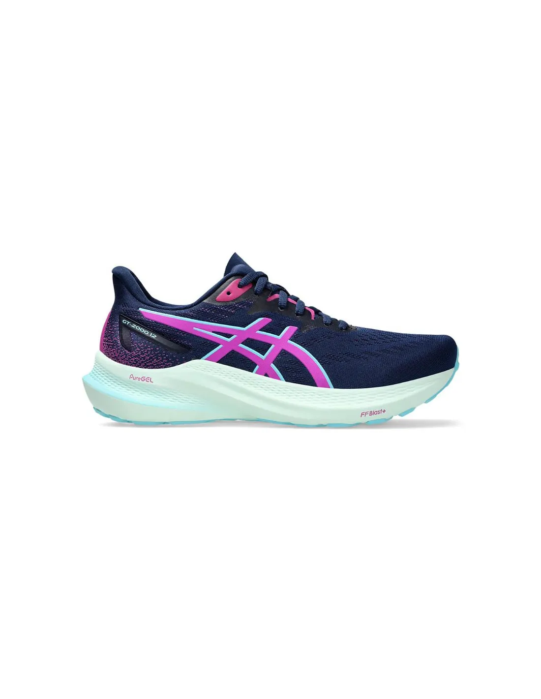 ZAPATILLAS DE RUNNING ASICS GT2000 12 MUJER AZUL