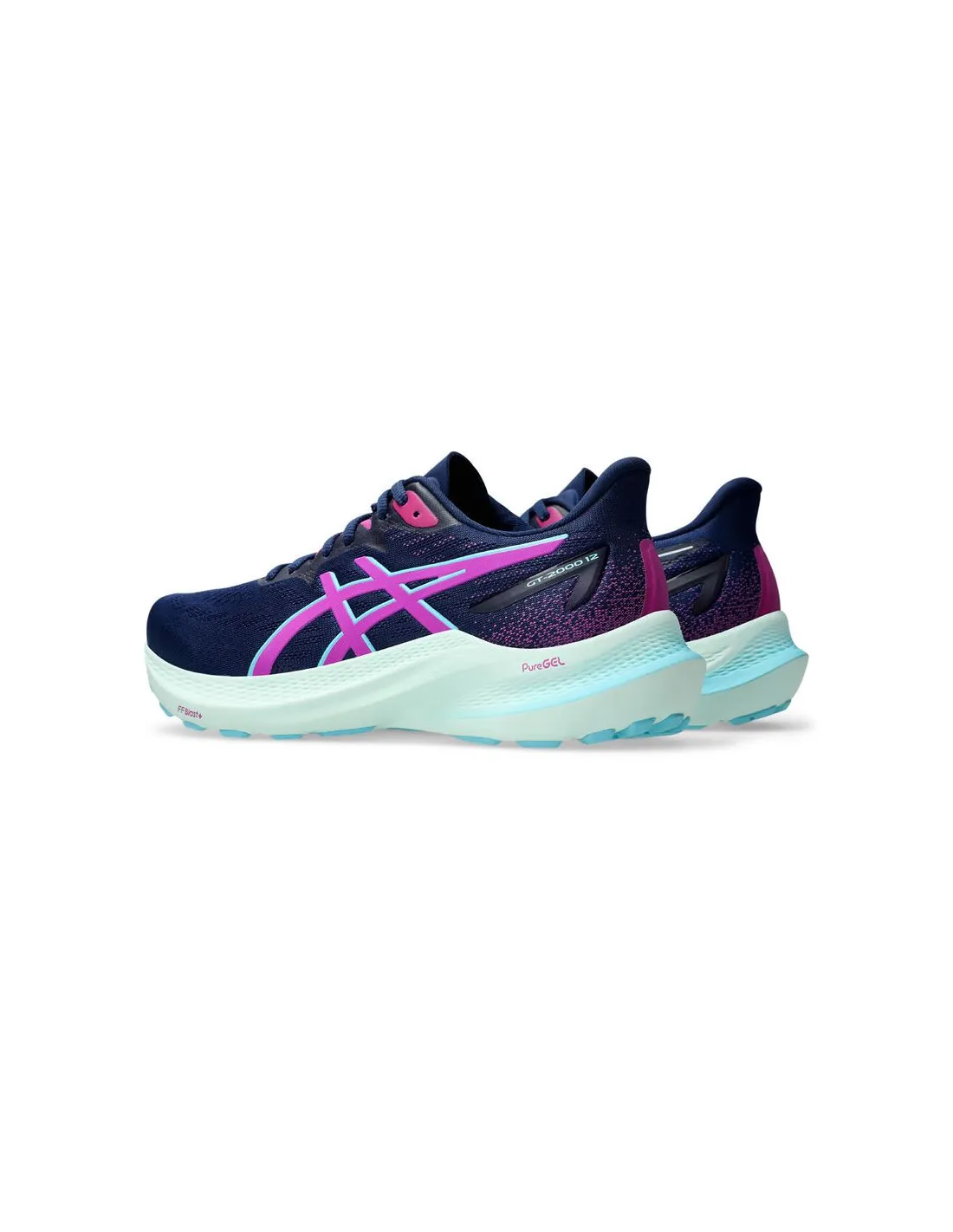 ZAPATILLAS DE RUNNING ASICS GT2000 12 MUJER AZUL