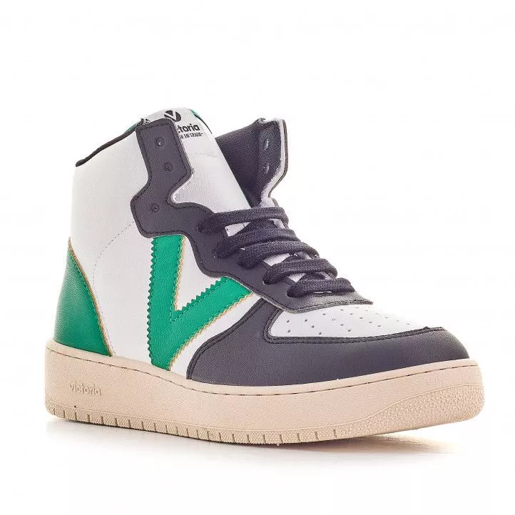 Zapatillas deportivas Victoria model sempre amb logo en verd