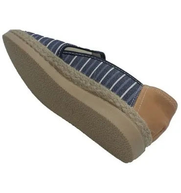 Zapatillas hombre cerradas elásticos lados Alberola en azul