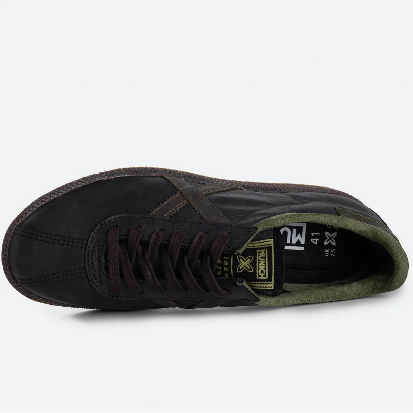 ZAPATILLAS MUNICH BARRU 128 NEGRASVERDE