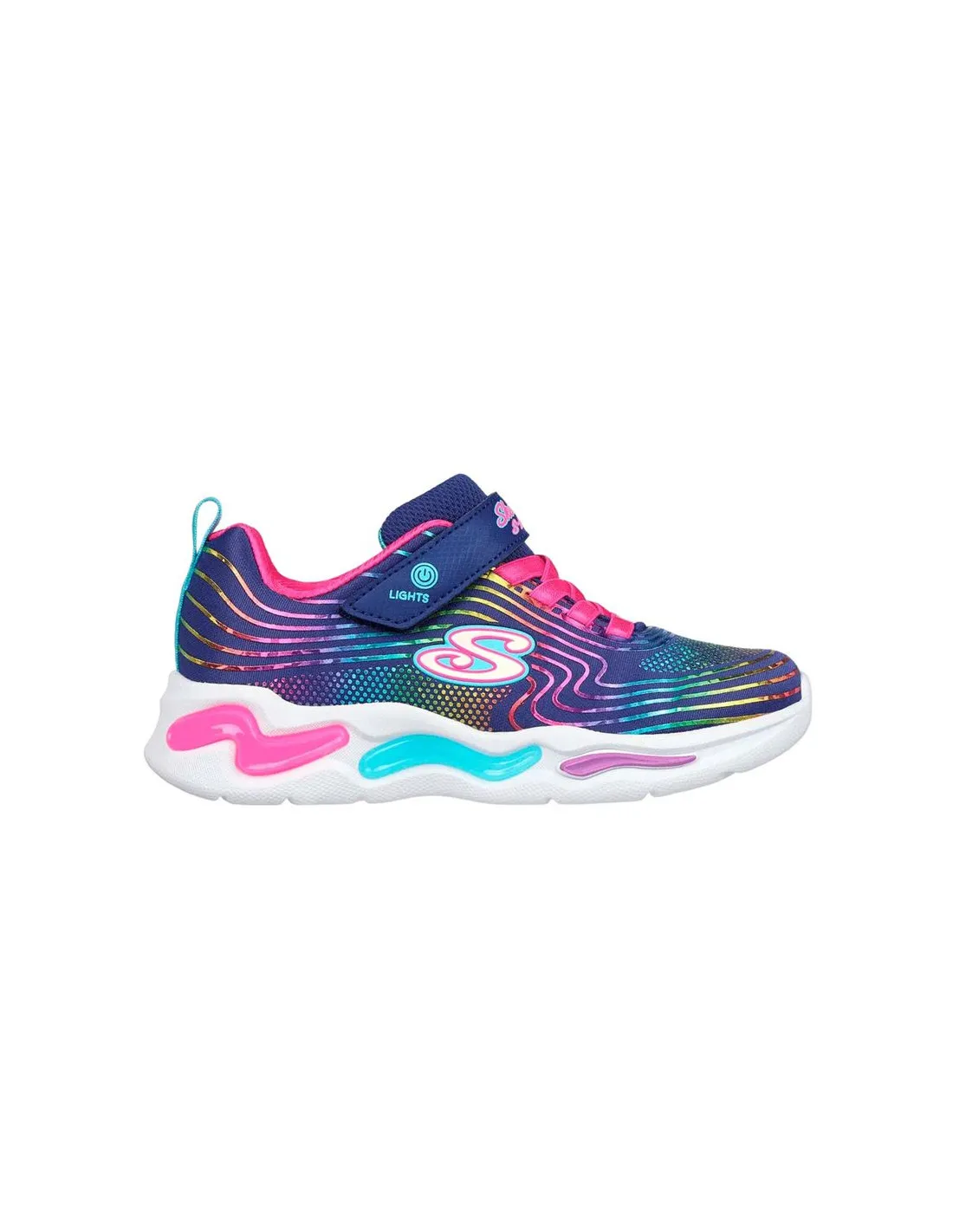Zapatillas Skechers Wavy Beams niña