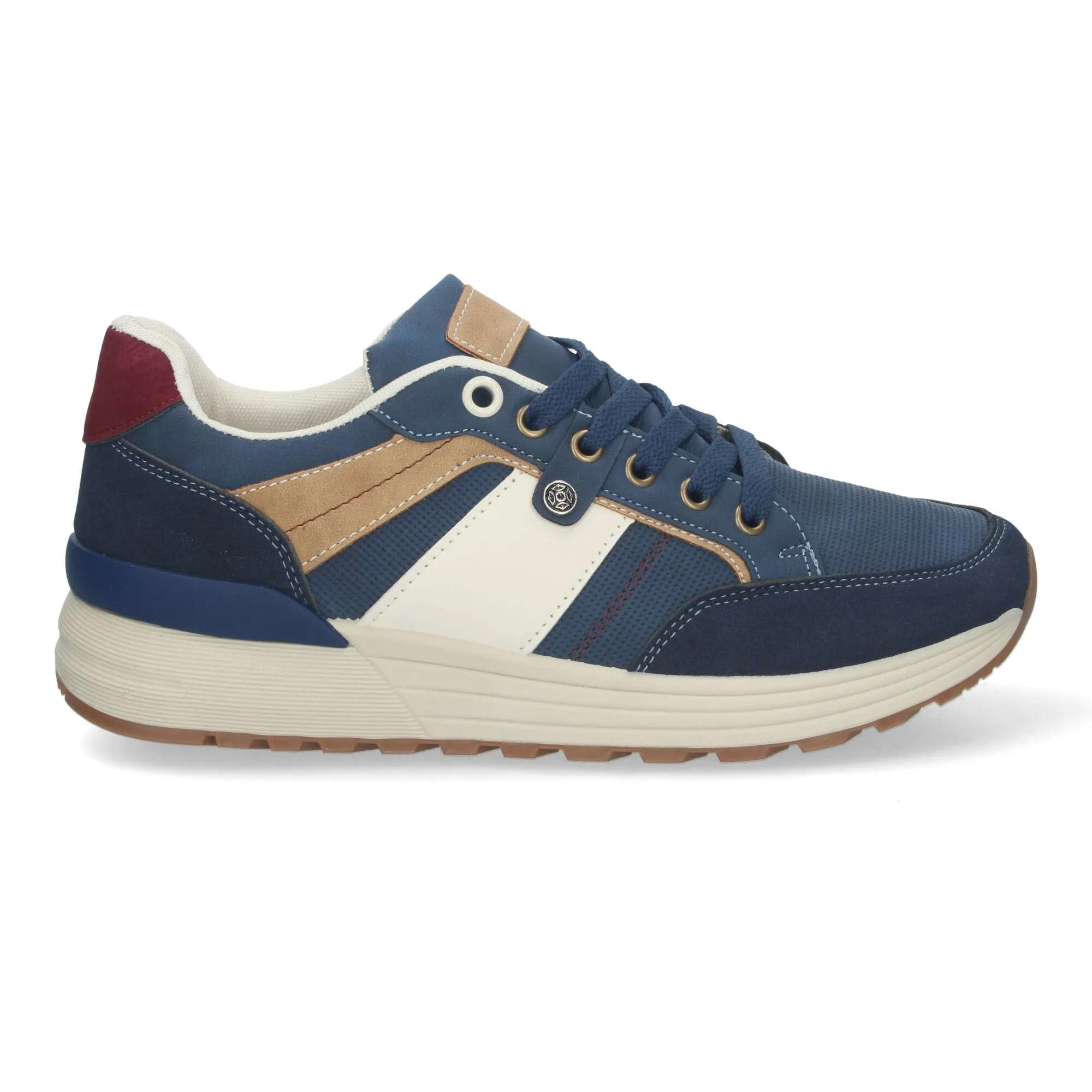 ZAPATILLAS SNEAKERS CóMODAS PARA HOMBRE COLOR AZUL FC59