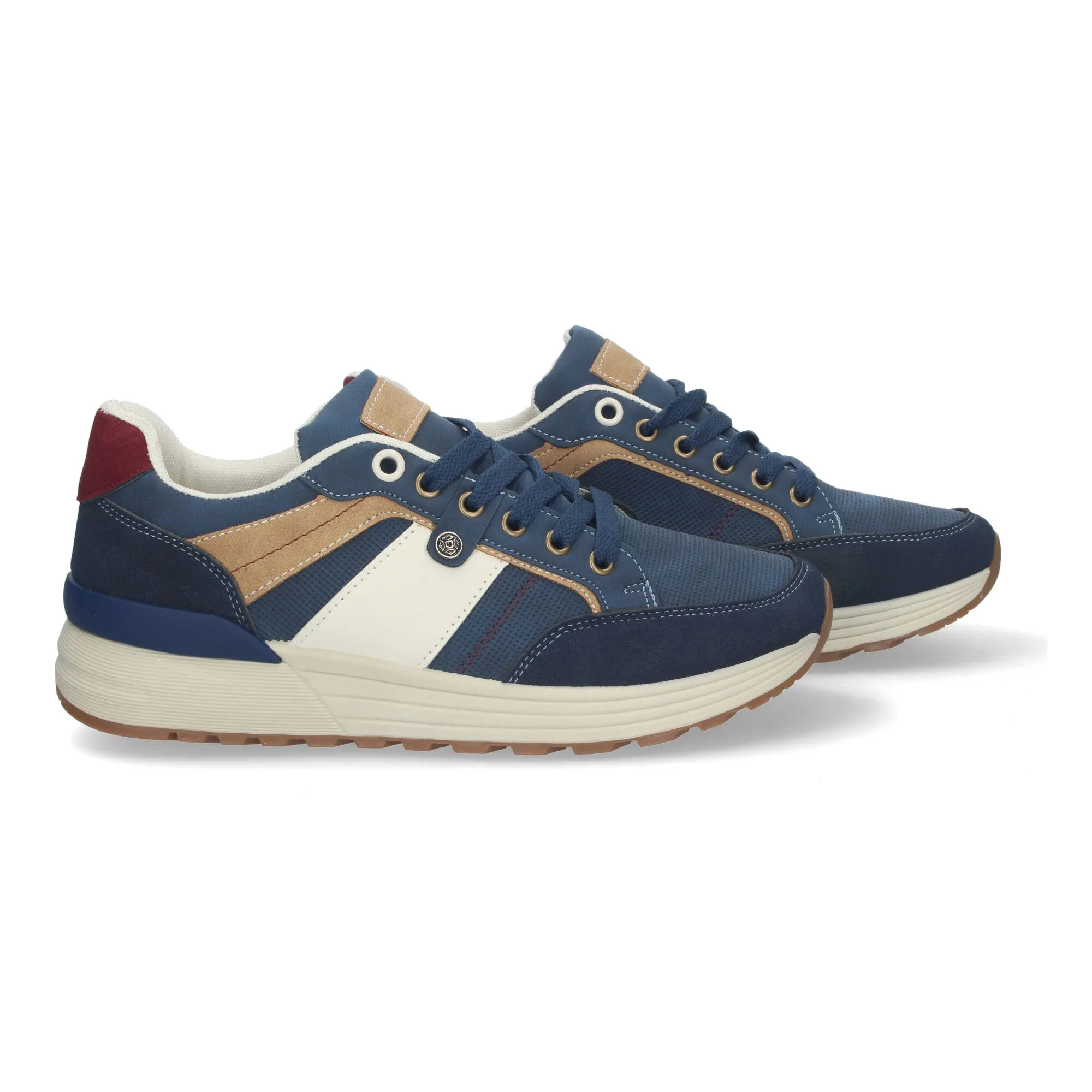 ZAPATILLAS SNEAKERS CóMODAS PARA HOMBRE COLOR AZUL FC59
