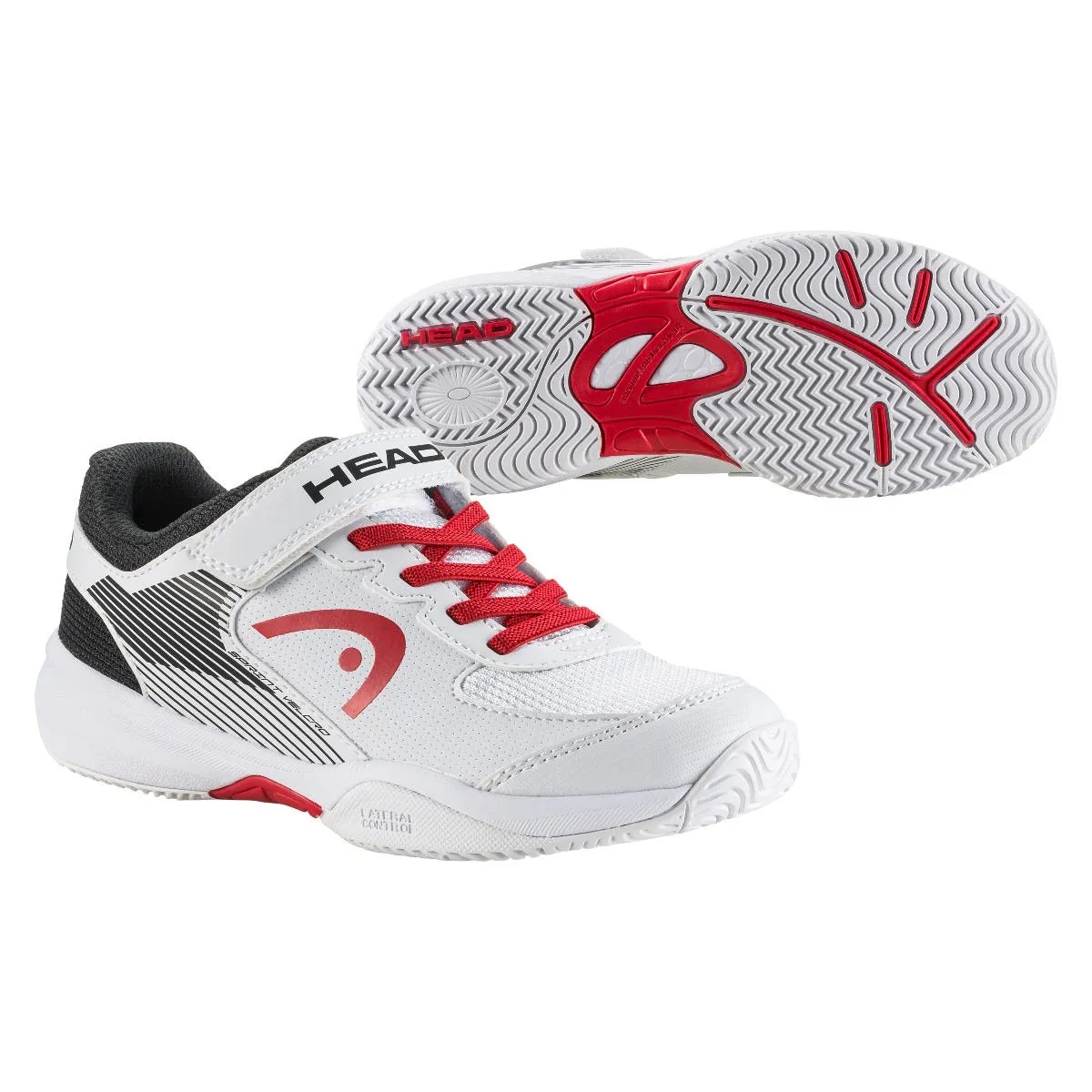 Zapatillas Tenis Niño Head Velcro 3.0 Blanca