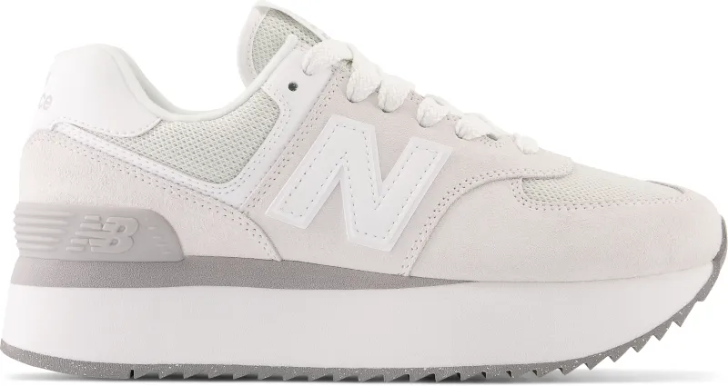 Zapatillas Urbanas Mujer New Balance 574 + Blanca