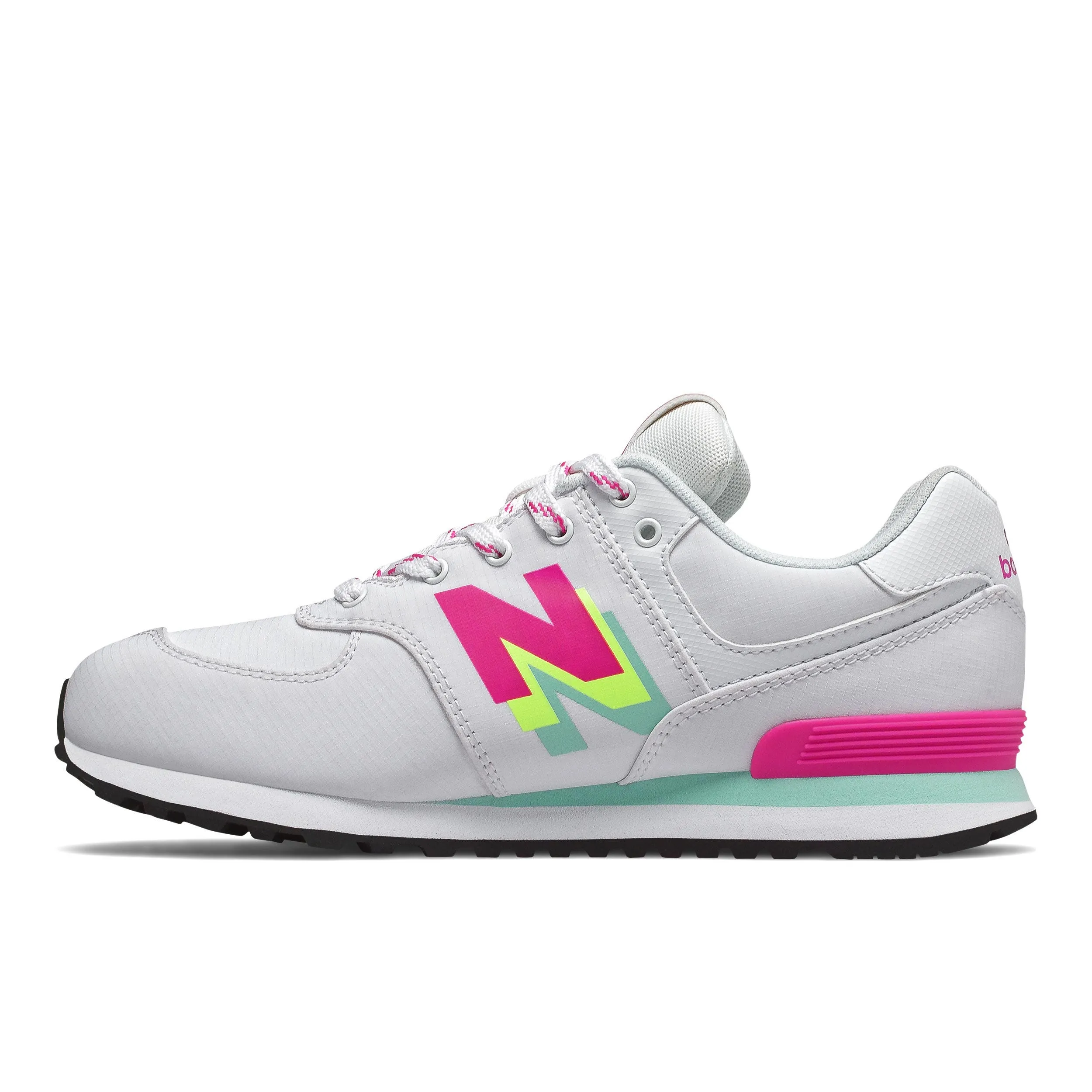 Zapatillas Urbanas Niña New Balance 574 Blanca