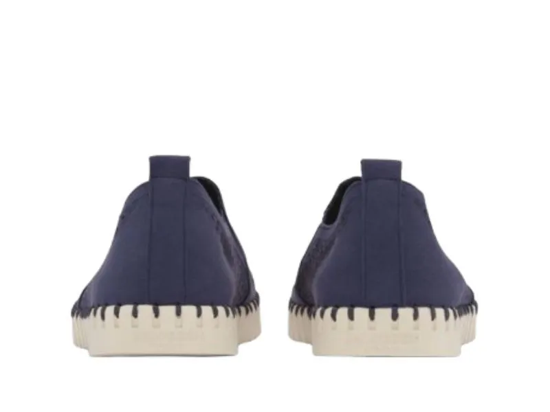 ZAPATO BAJO DE MICROFIBRA PARA HOMBRE ILSE JACOBSEN TULIP140MEN EN COLOR KAKI O AZUL