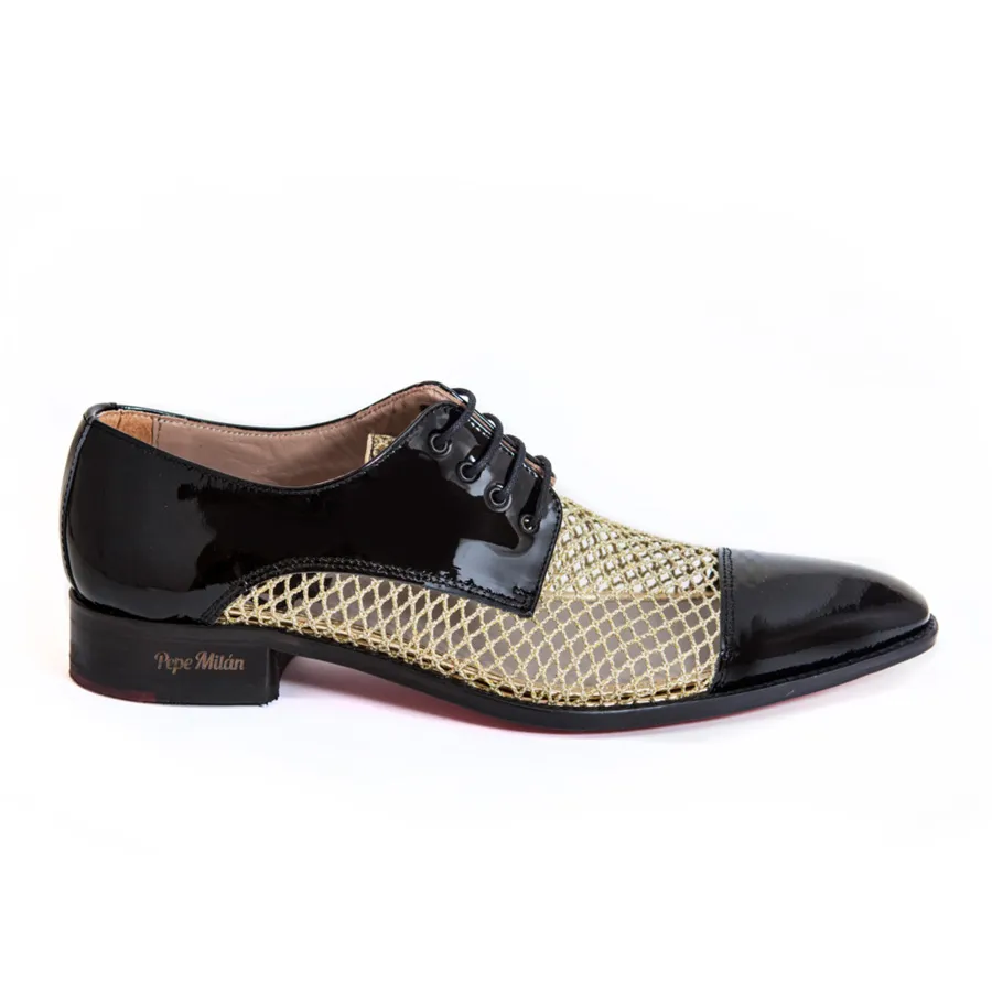 ZAPATO HOMBRE PIEL Y REJILLA