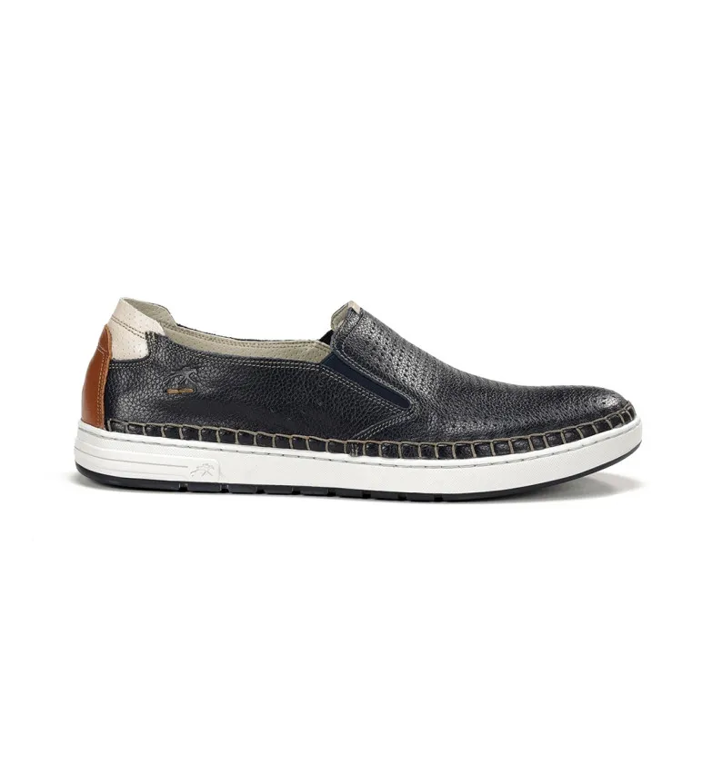 Zapatos de Piel Lester F1715 marino