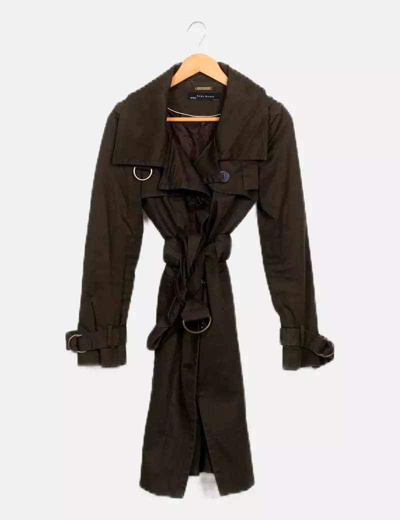 Zara Gabardina khaki