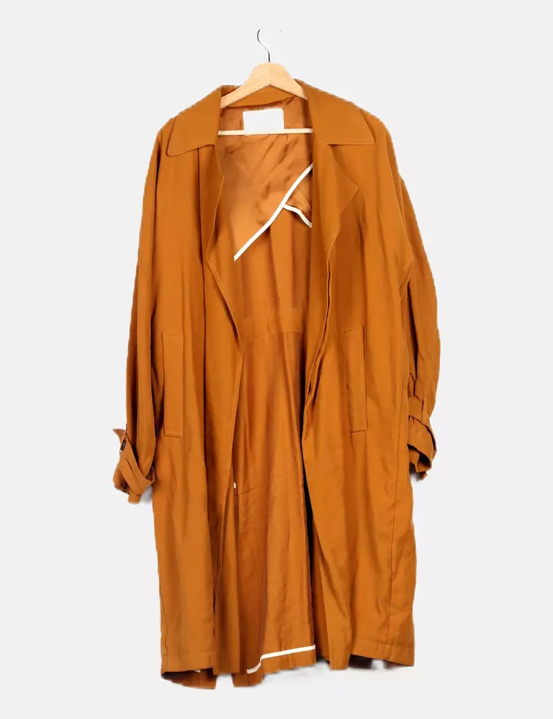 Zara Gabardina mostaza