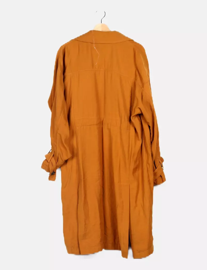 Zara Gabardina mostaza